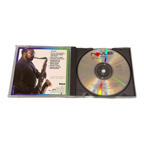 James Moody CD Something Special 1986 Jazz Saxophone Album RCA Novus Music - Picture 6 of 10